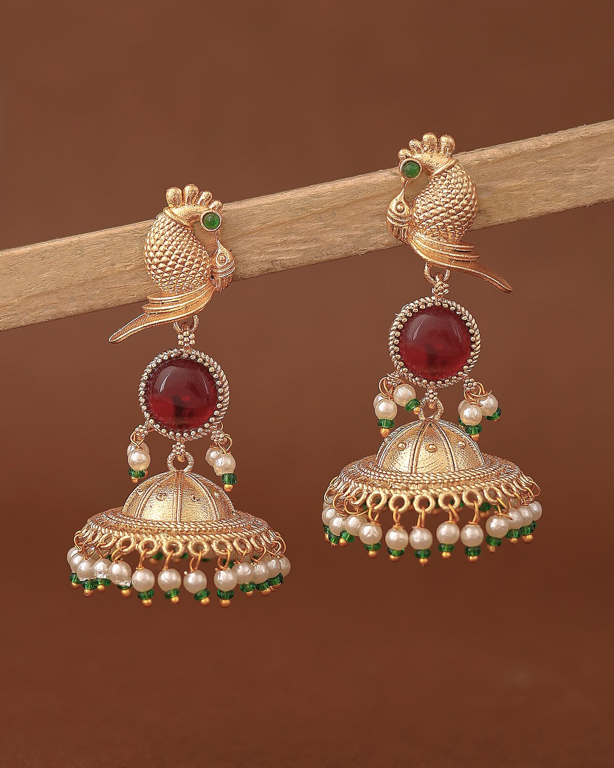 Mayur jhumki Earings